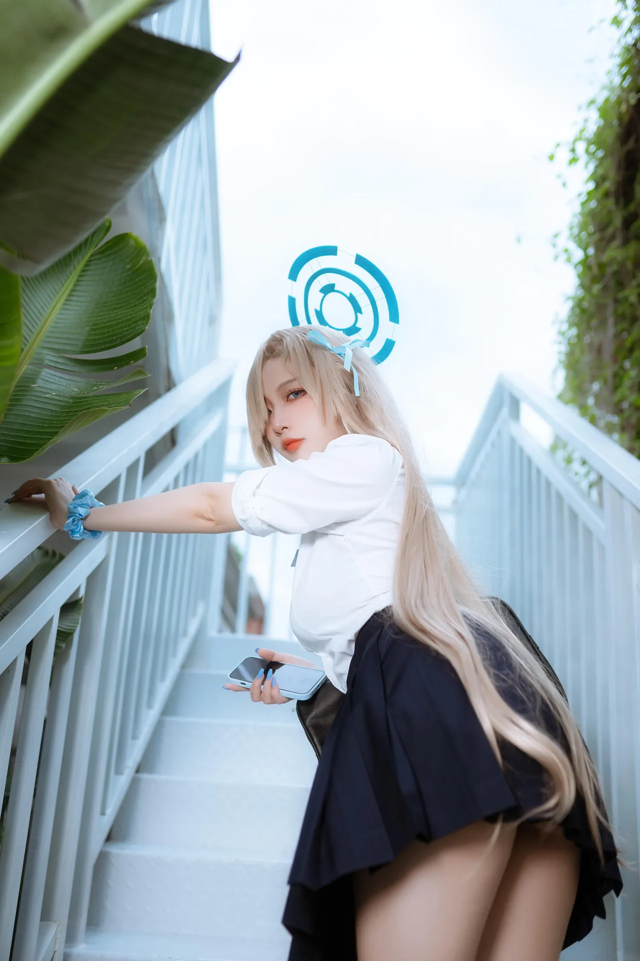 二佐Nisa - 蔚蓝档案 一之濑明日奈 JK制服-erohere18.webp