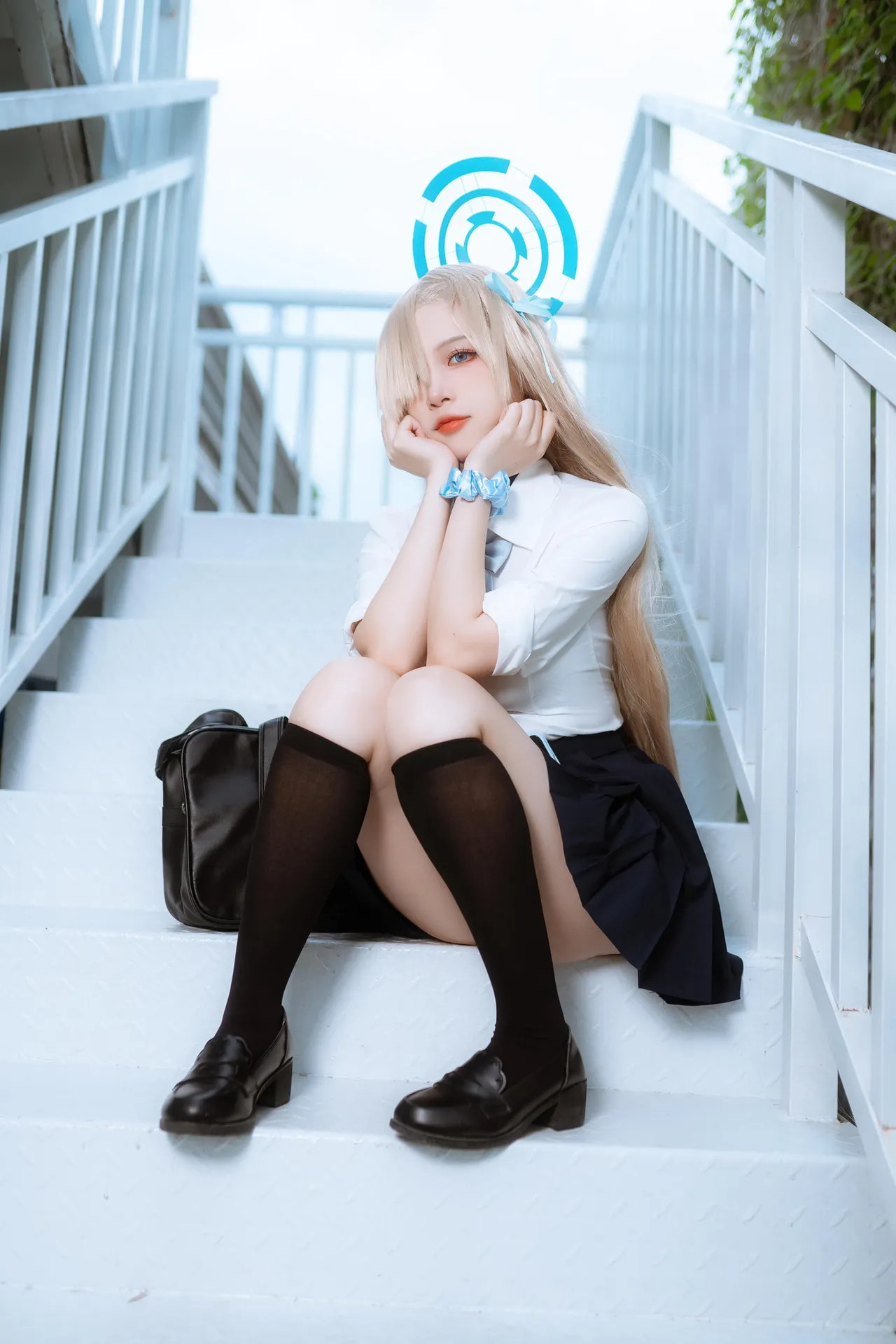 二佐Nisa - 蔚蓝档案 一之濑明日奈 JK制服-erohere5.webp