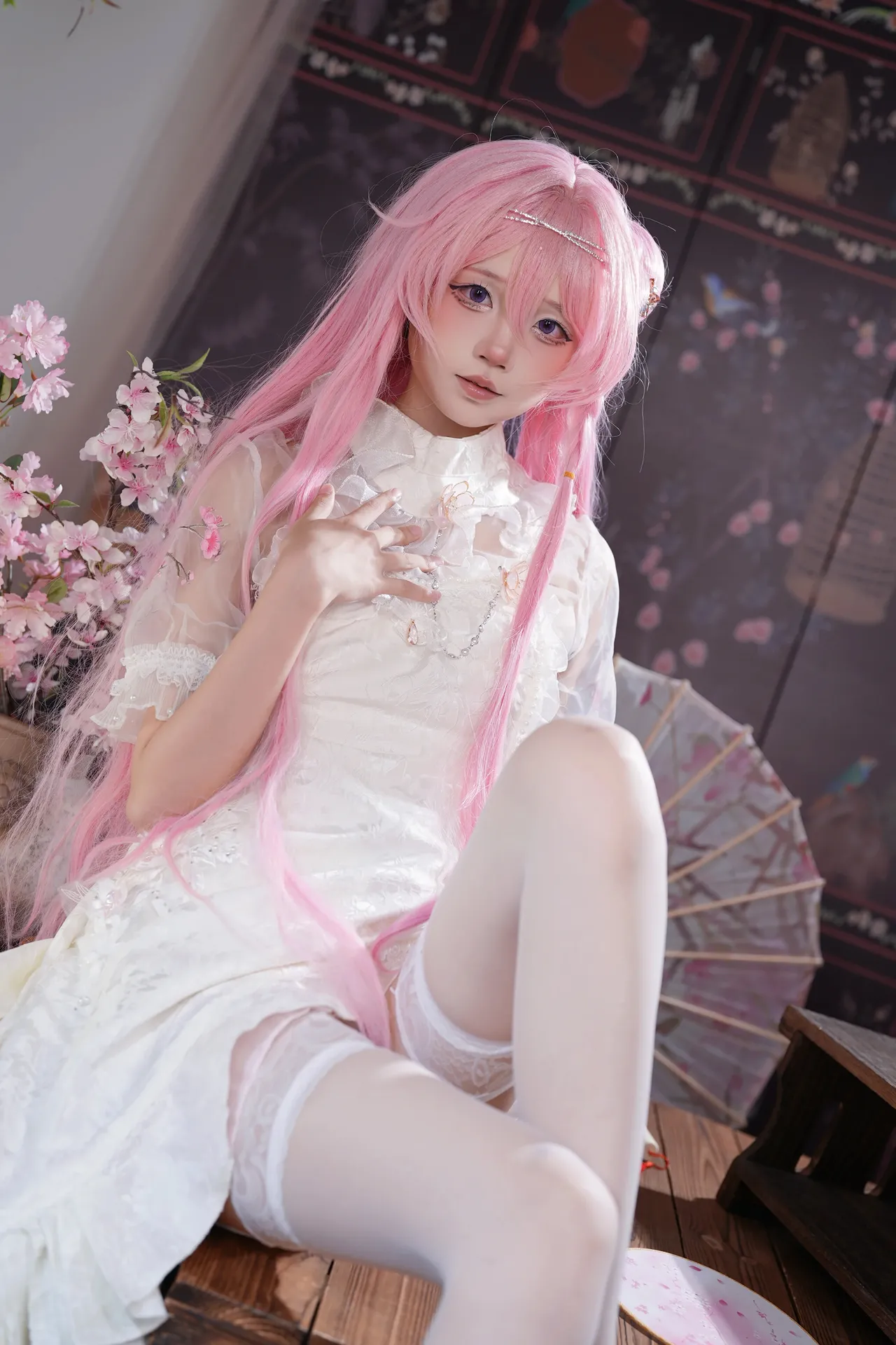 五更百鬼 - 胜利女神：妮姬 桃乐丝 旗袍-erohere12.webp