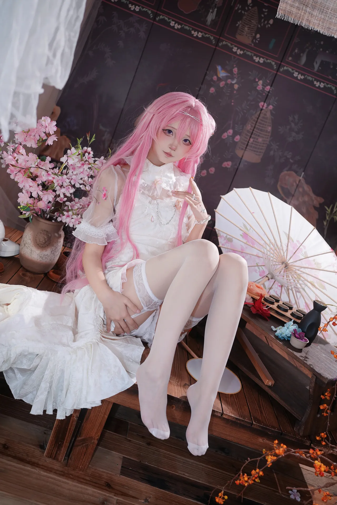 五更百鬼 - 胜利女神：妮姬 桃乐丝 旗袍-erohere4.webp