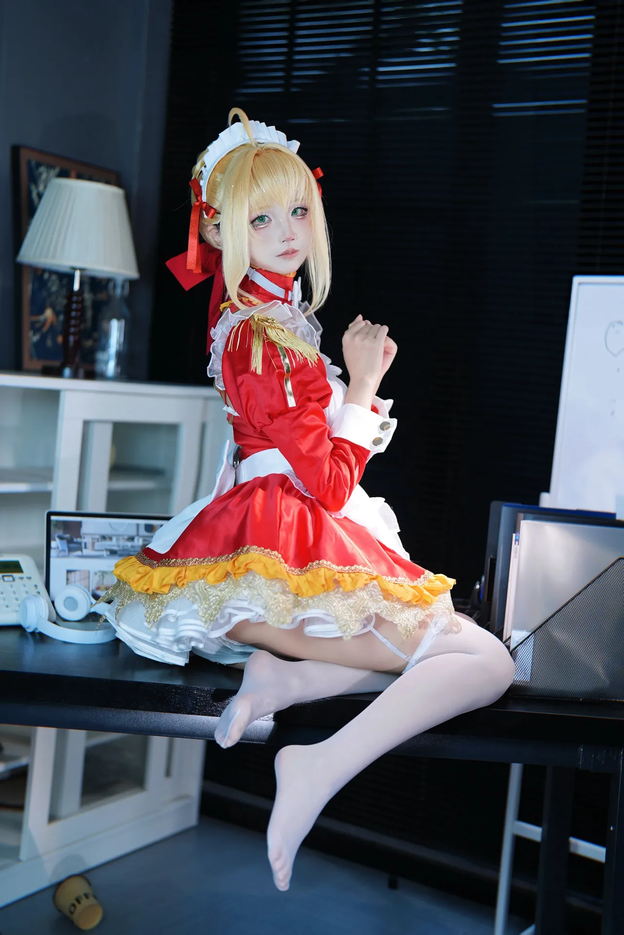五更百鬼 - FGO 尼禄 女仆-erohere5.webp