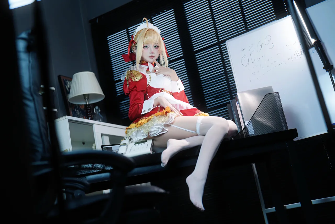 五更百鬼 - FGO 尼禄 女仆-erohere6.webp