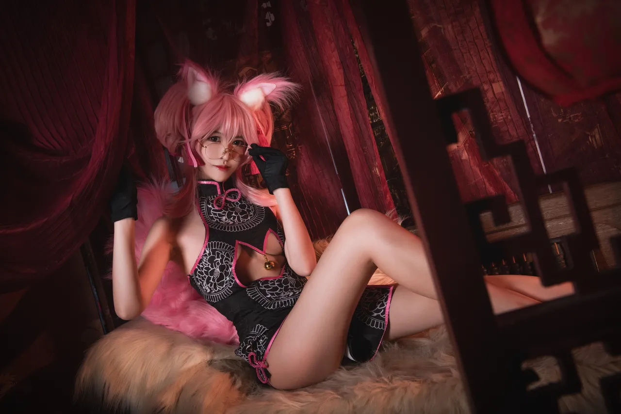 亚马逊鲶鱼 - FGO 玉藻前 旗袍-erohere2.webp
