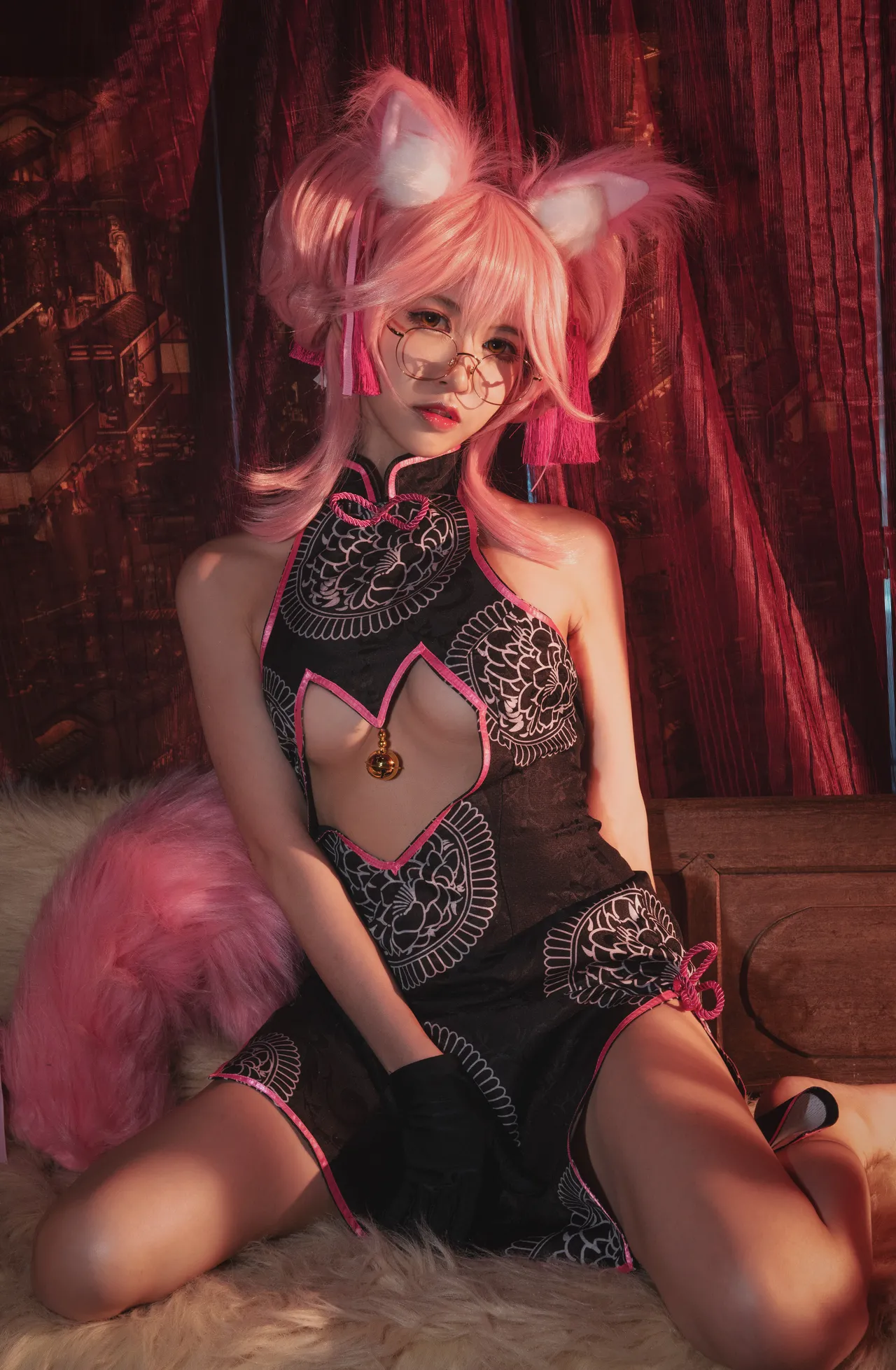 亚马逊鲶鱼 - FGO 玉藻前 旗袍-erohere8.webp