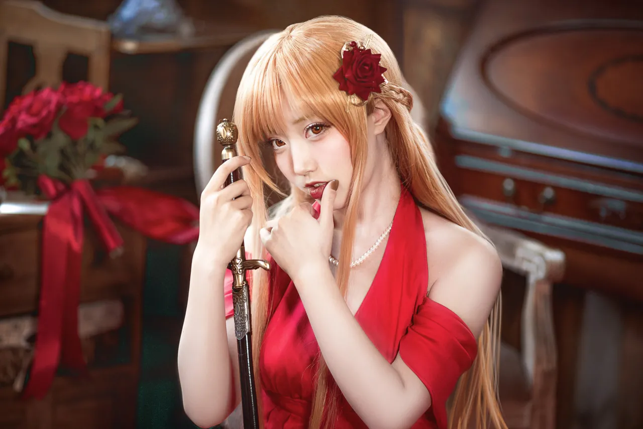 切切celia - 刀剑神域 亚丝娜 礼服-erohere13.webp