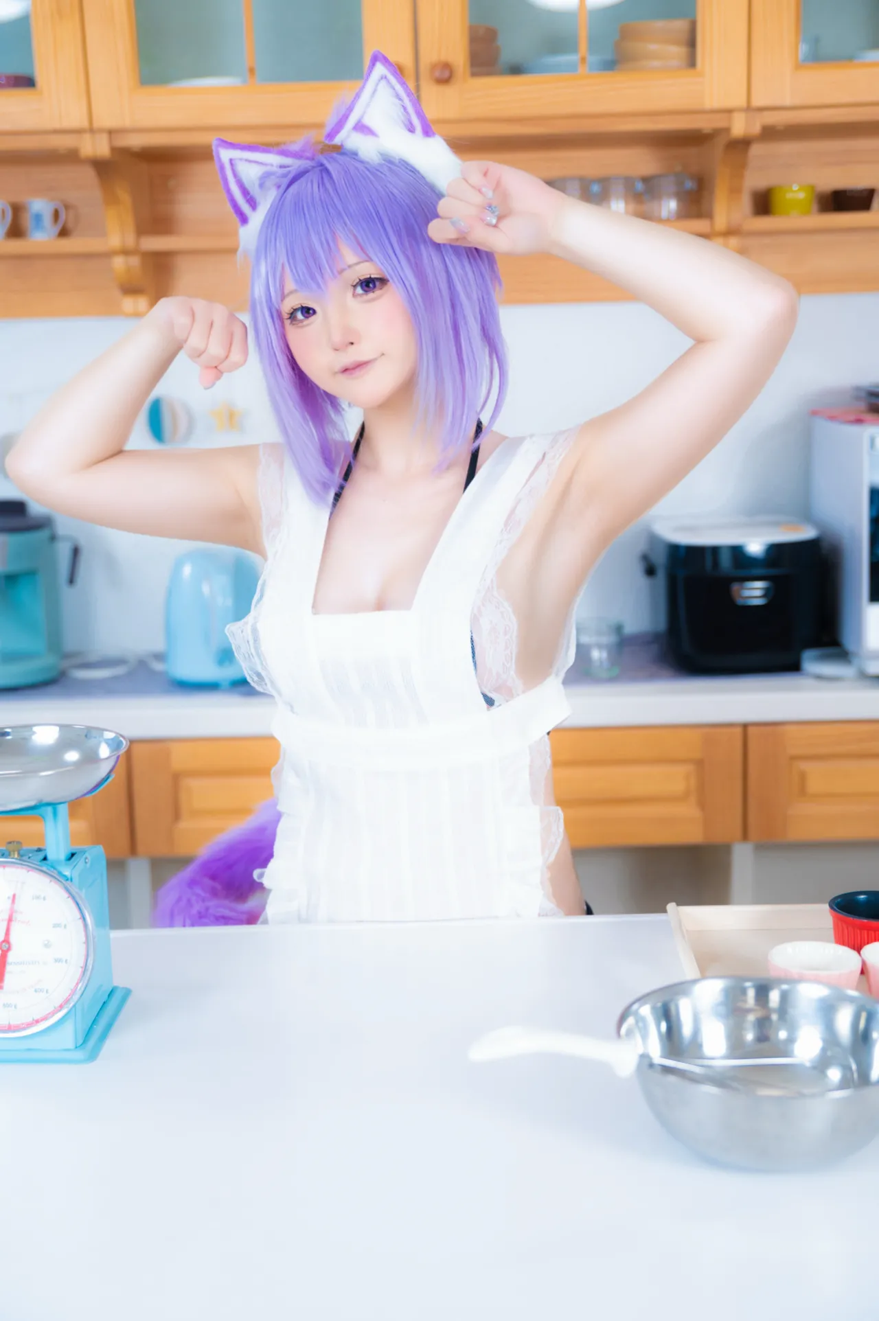 初音ひとり - Okayu apron-erohere2.webp