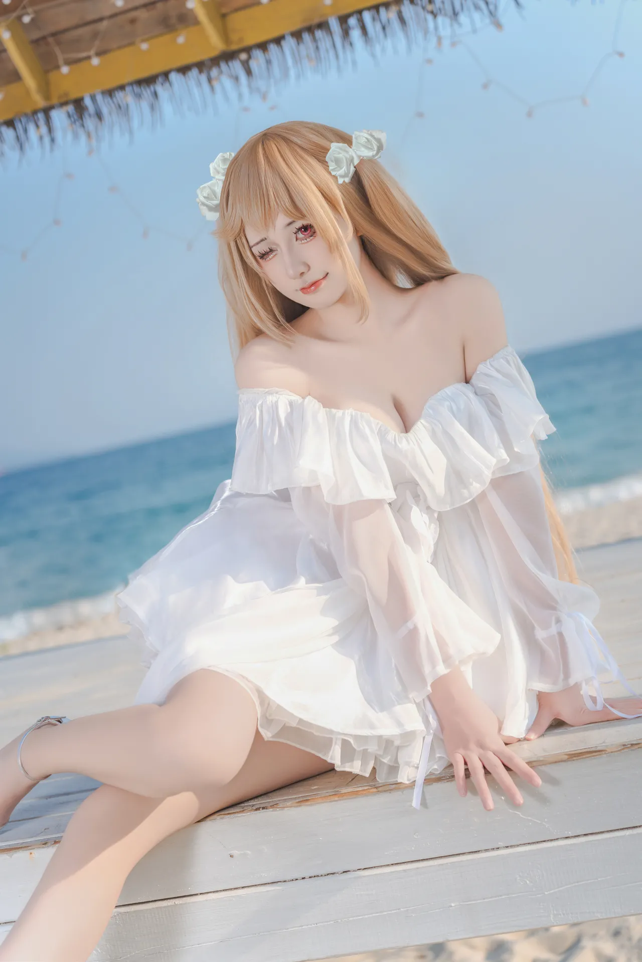 十悲伤小木十 - 碧蓝航线 安克雷奇 誓约礼服-erohere11.webp