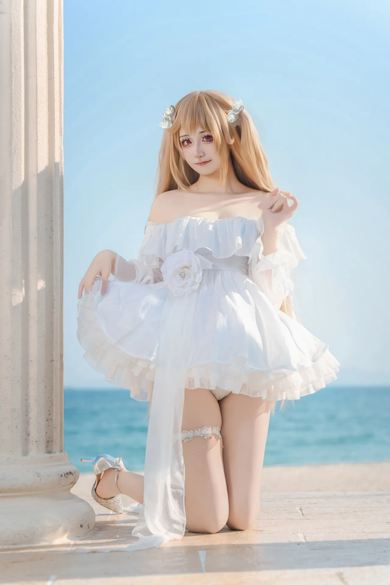 十悲伤小木十 - 碧蓝航线 安克雷奇 誓约礼服-erohere2.webp