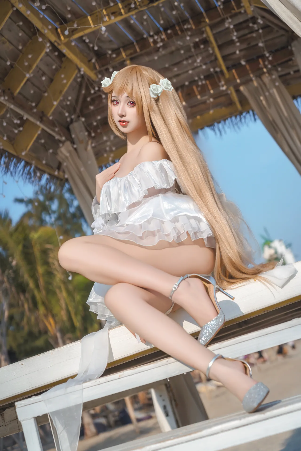 十悲伤小木十 - 碧蓝航线 安克雷奇 誓约礼服-erohere9.webp