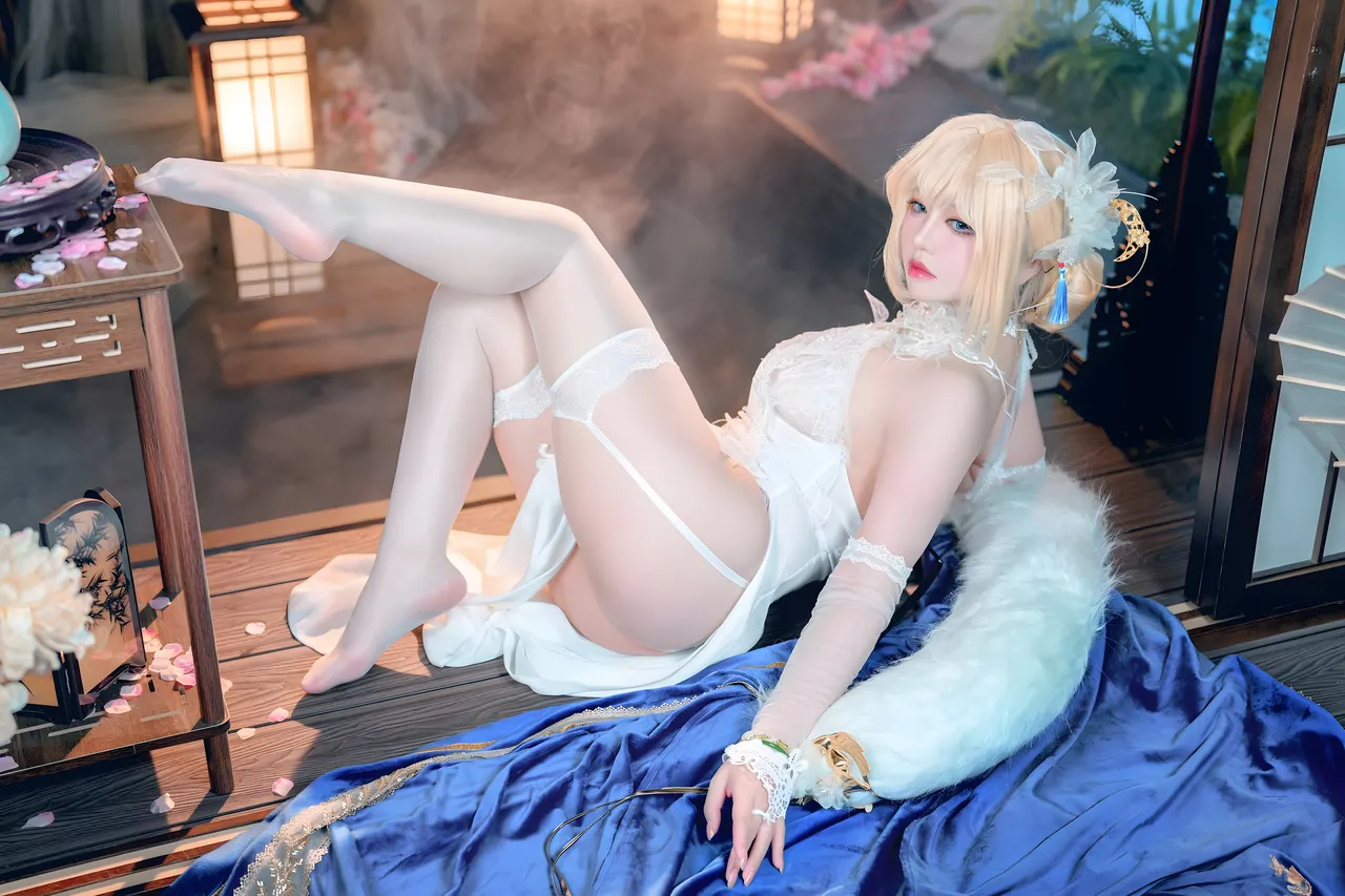 半半子 – FGO 贞德 灯花祝装圣女 灯火佳期-erohere21.webp