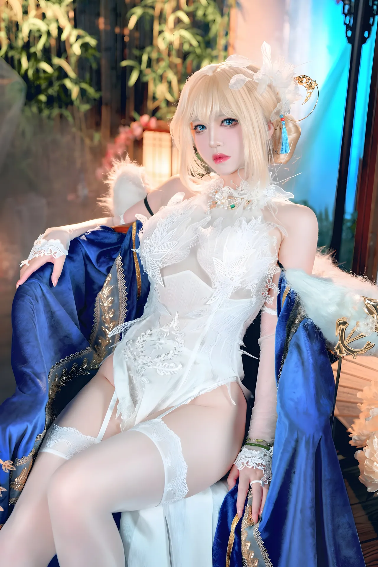 半半子 – FGO 贞德 灯花祝装圣女 灯火佳期-erohere7.webp