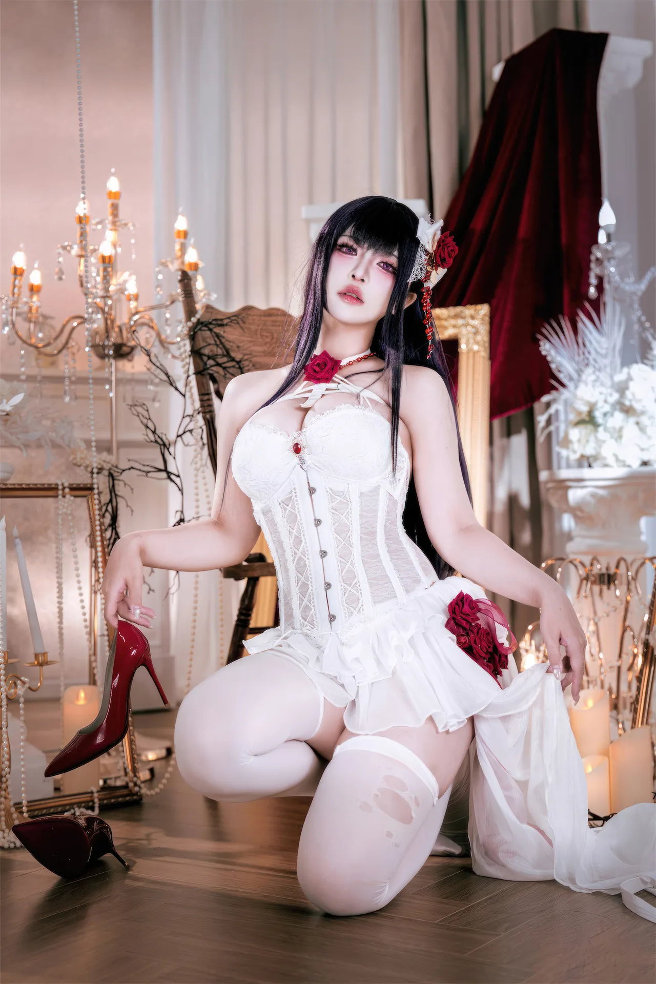 半半子 - 胜利女神：妮姬 米哈拉 羁绊锁链-erohere32.webp