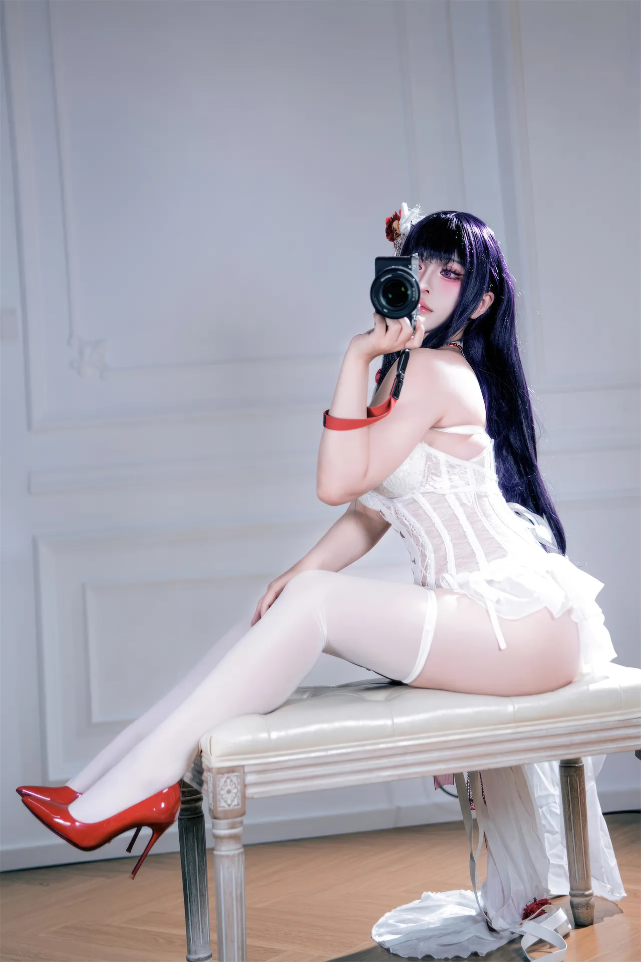 半半子 - 胜利女神：妮姬 米哈拉 羁绊锁链-erohere48.webp