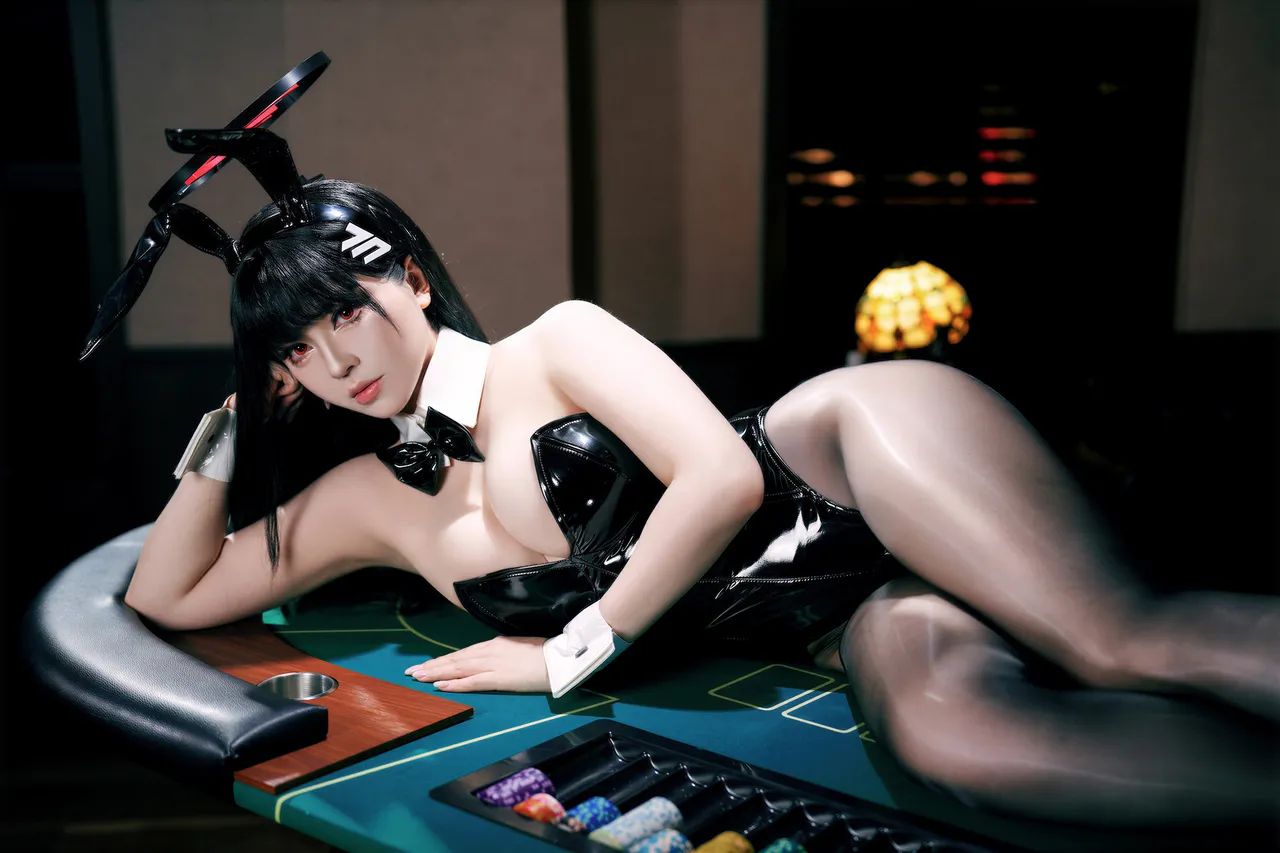 半半子 - 蔚蓝档案 调月莉音 兔女郎-erohere26.webp
