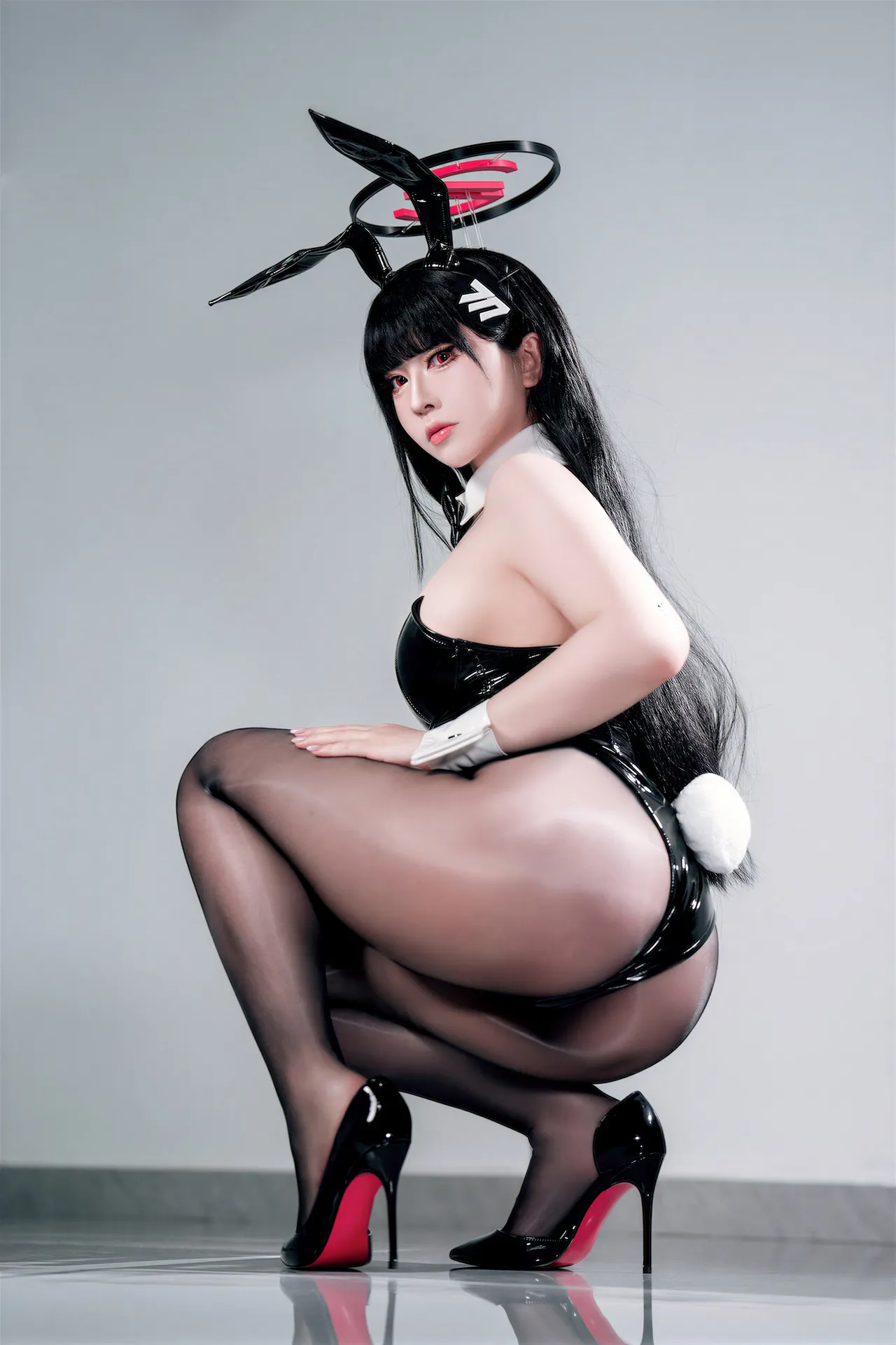 半半子 - 蔚蓝档案 调月莉音 兔女郎-erohere55.webp
