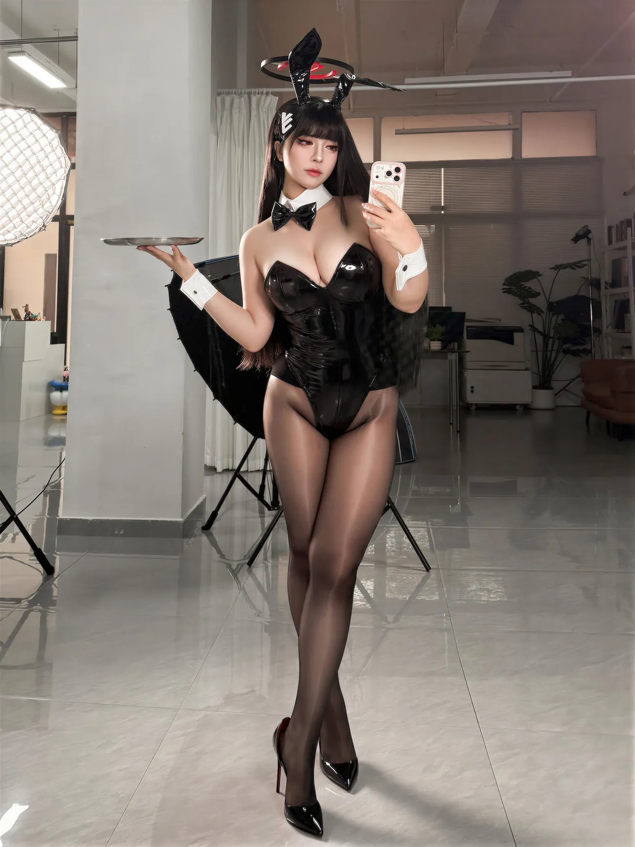 半半子 - 蔚蓝档案 调月莉音 兔女郎-erohere57.webp