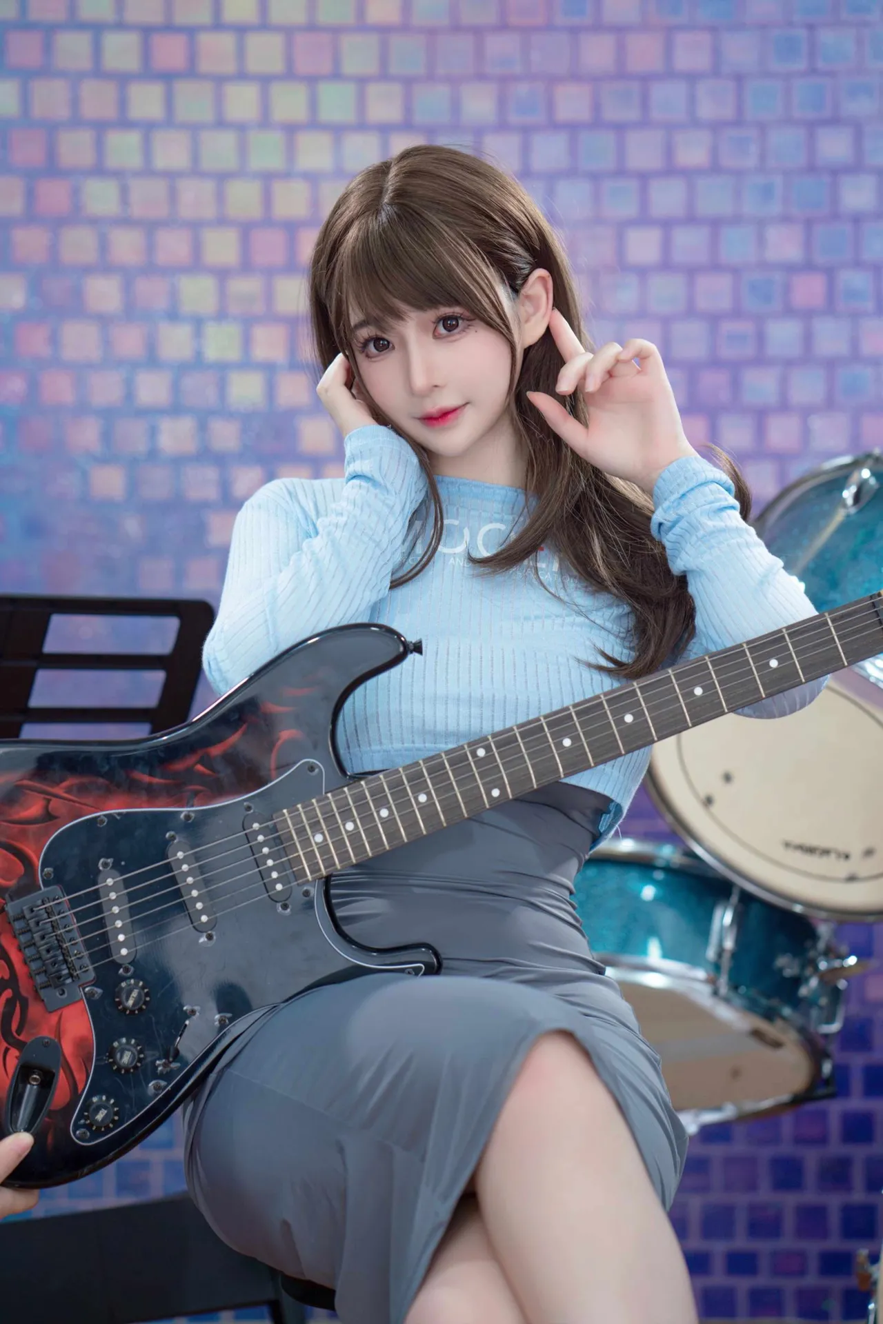 叉子宝宝 - 吉他妹妹-erohere17.webp