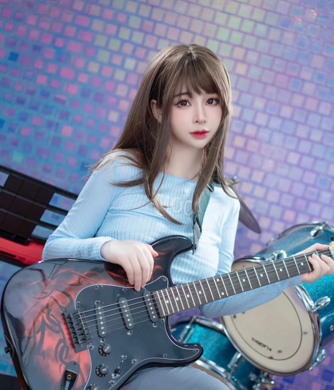 叉子宝宝 - 吉他妹妹-erohere23.webp