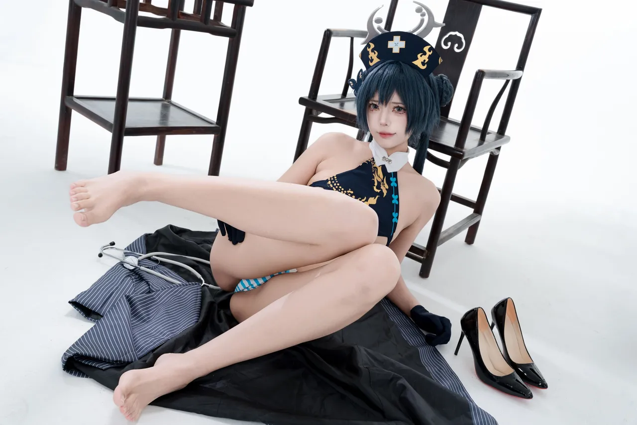 君颜圆又圆 - 蔚蓝档案 龙华妃咲 护士-erohere64.webp