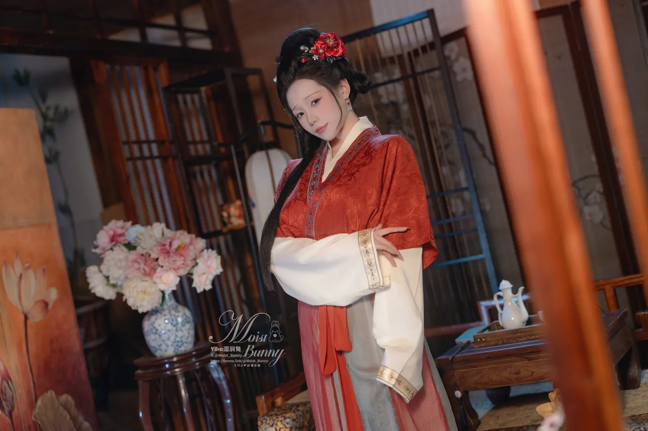 咬一口兔娘ovo (Yaokoututu) – Pan Jinlian (Jin Ping Mei)-erohere11.webp
