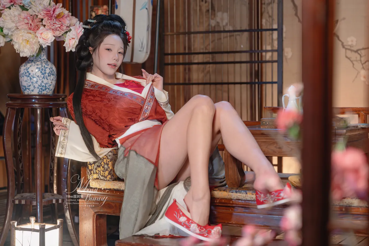 咬一口兔娘ovo (Yaokoututu) – Pan Jinlian (Jin Ping Mei)-erohere15.webp