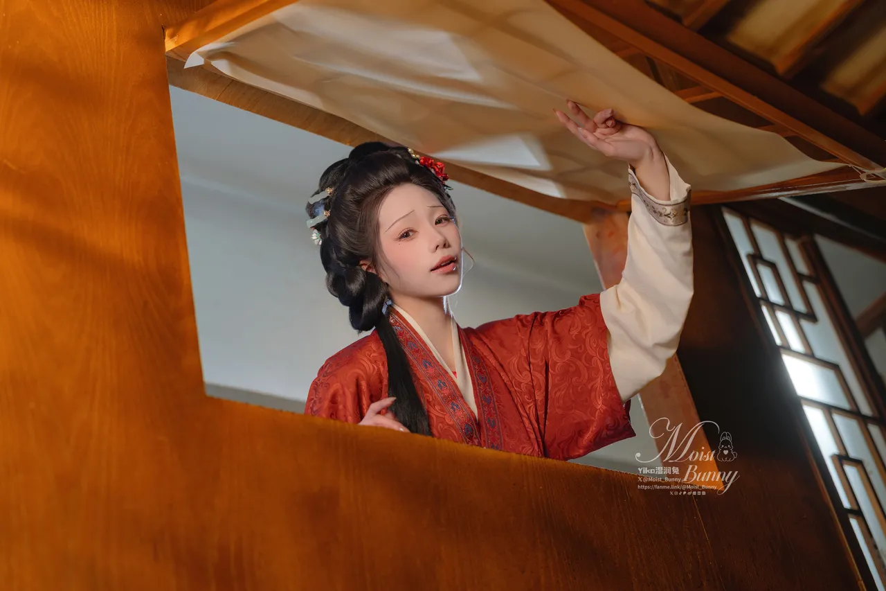 咬一口兔娘ovo (Yaokoututu) – Pan Jinlian (Jin Ping Mei)-erohere5.webp