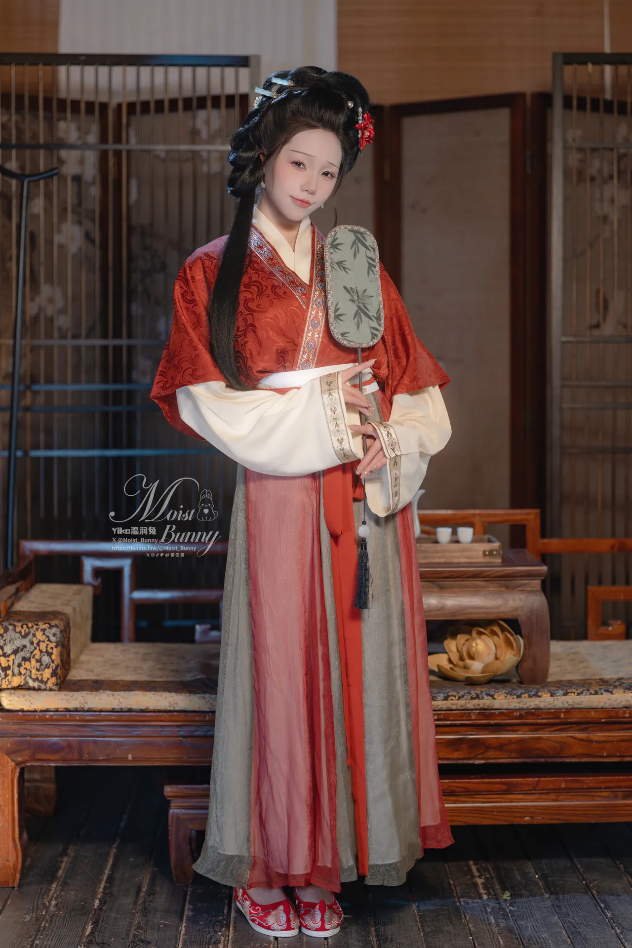 咬一口兔娘ovo (Yaokoututu) – Pan Jinlian (Jin Ping Mei)-erohere7.webp