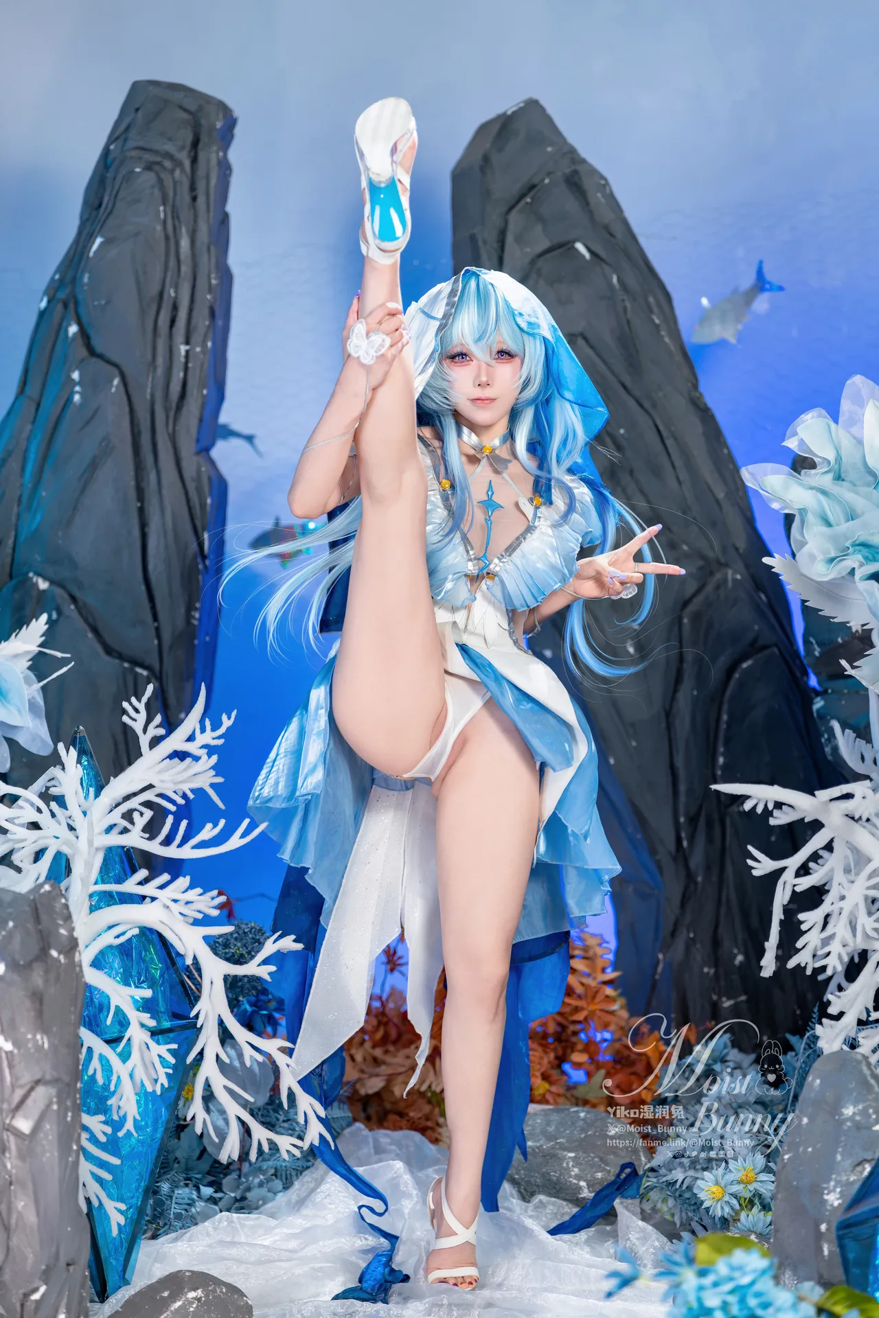 咬一口兔娘ovo (Yaokoututu) - The Shorekeeper (Wuthering Waves)-erohere14.webp