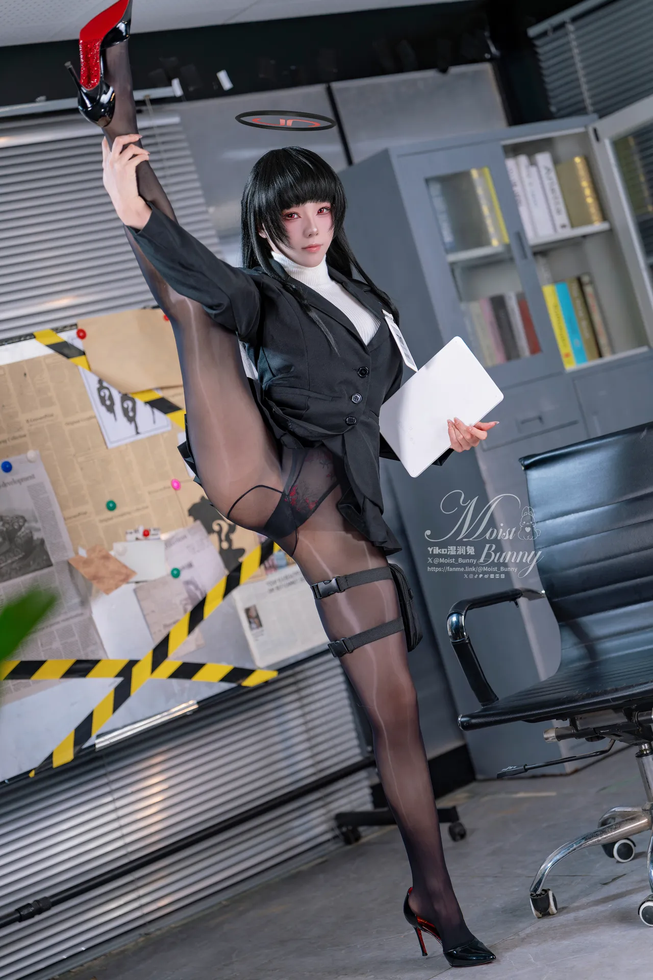 咬一口兔娘ovo (Yaokoututu) - Tsukatsuki Rio (Blue Archive)-erohere13.webp