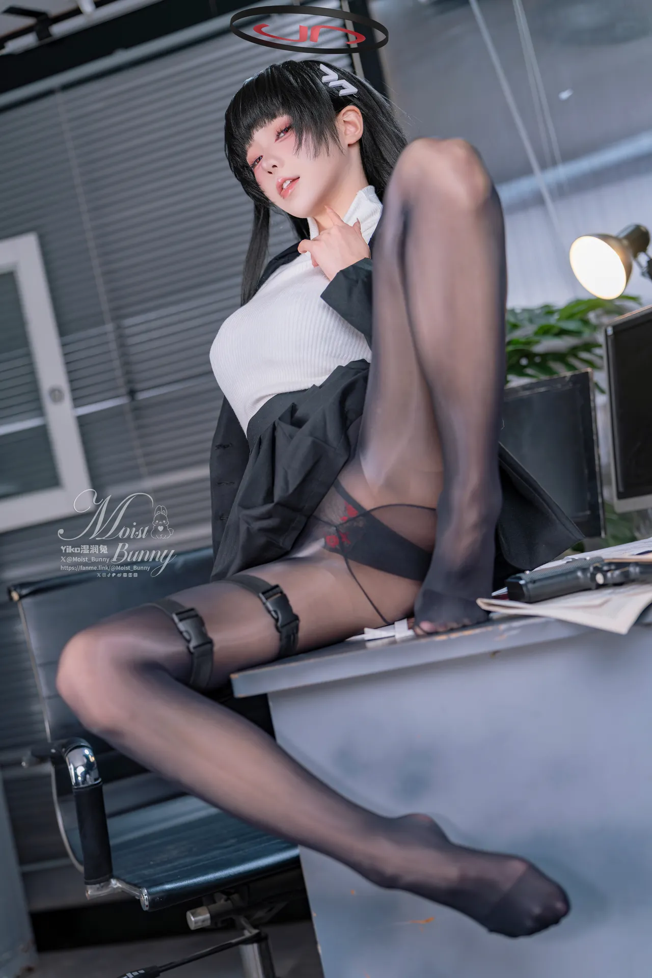 咬一口兔娘ovo (Yaokoututu) - Tsukatsuki Rio (Blue Archive)-erohere24.webp