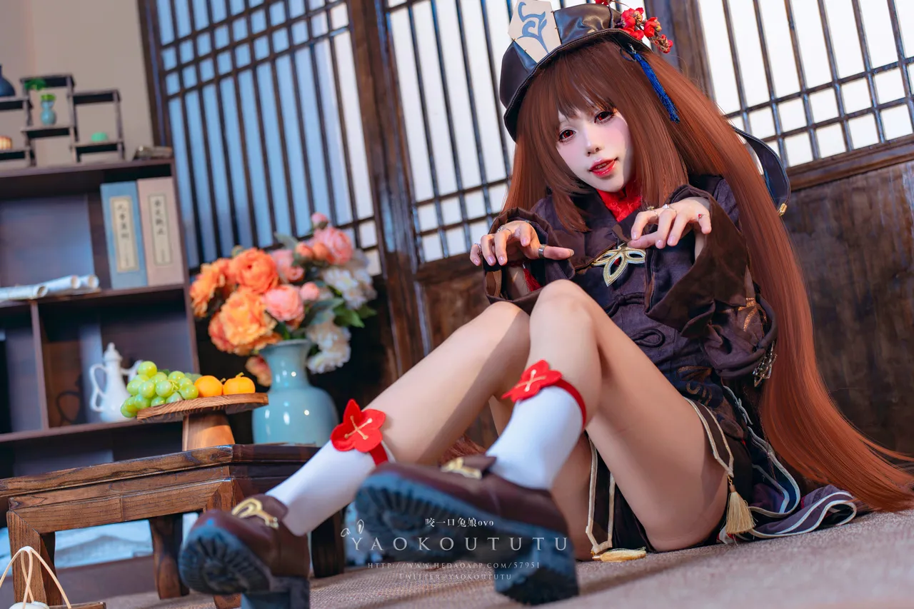 咬一口兔娘ovo 『往生堂堂主胡桃』-erohere13.webp