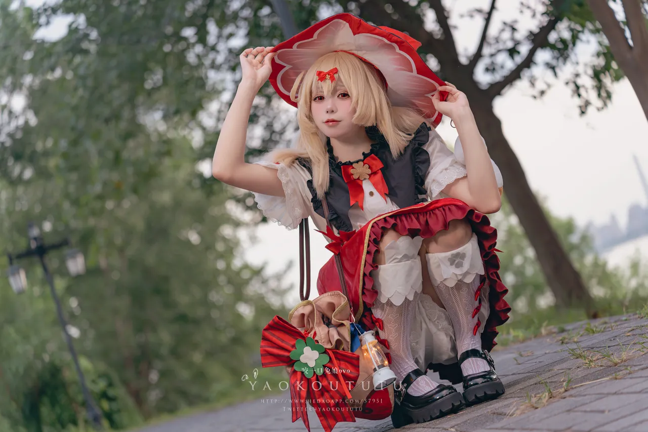 咬一口兔娘ovo -  琪花星烛·可莉  klee  genshin impac-erohere10.webp