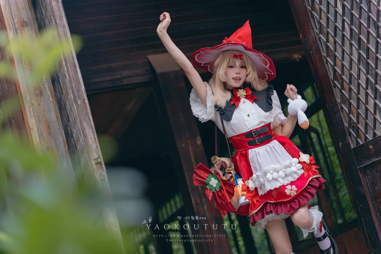 咬一口兔娘ovo -  琪花星烛·可莉  klee  genshin impac-erohere2.webp