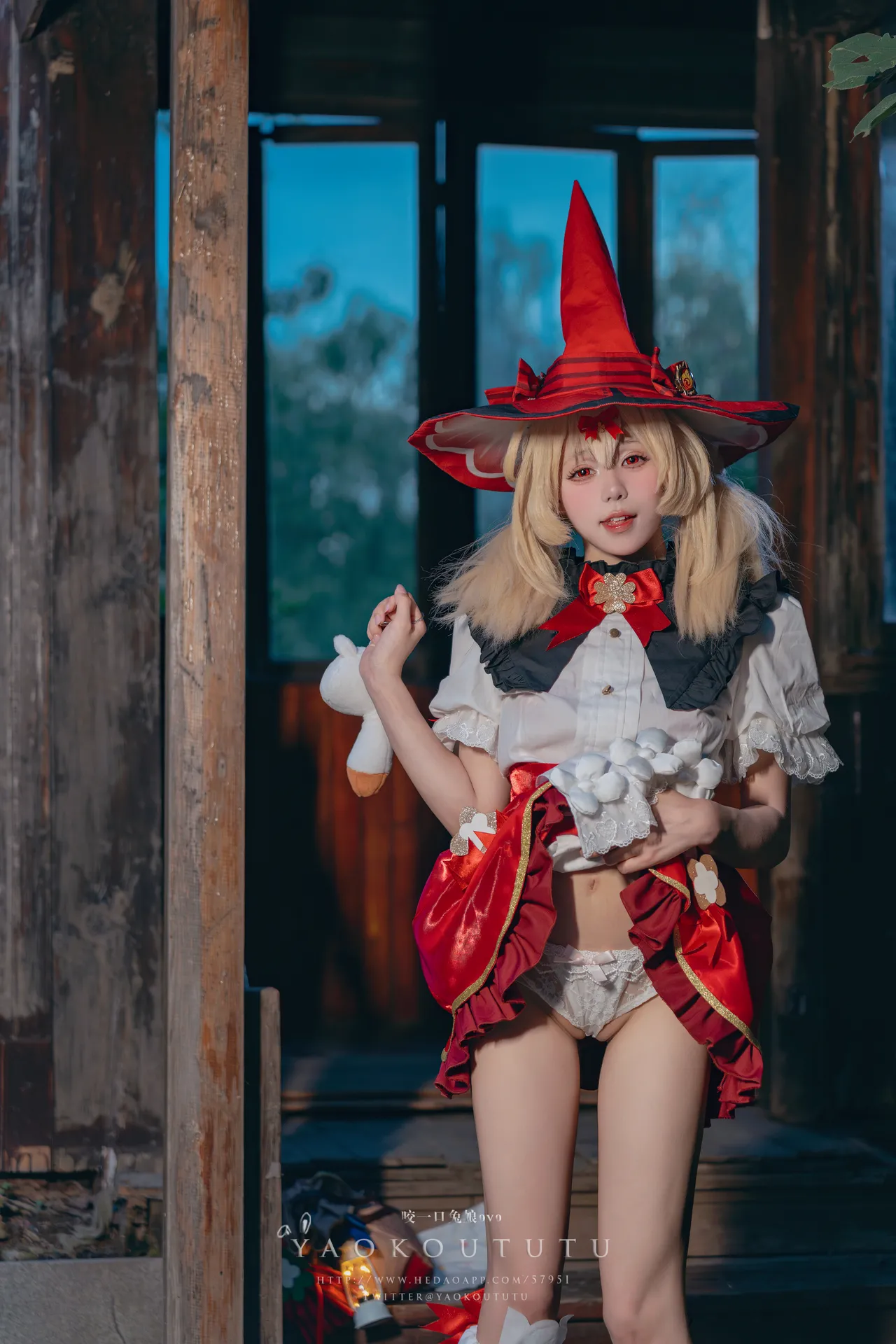 咬一口兔娘ovo -  琪花星烛·可莉  klee  genshin impac-erohere31.webp