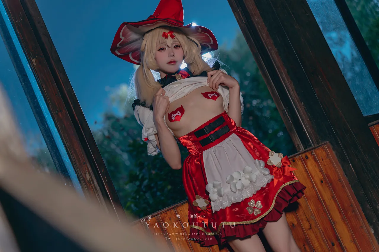 咬一口兔娘ovo -  琪花星烛·可莉  klee  genshin impac-erohere34.webp