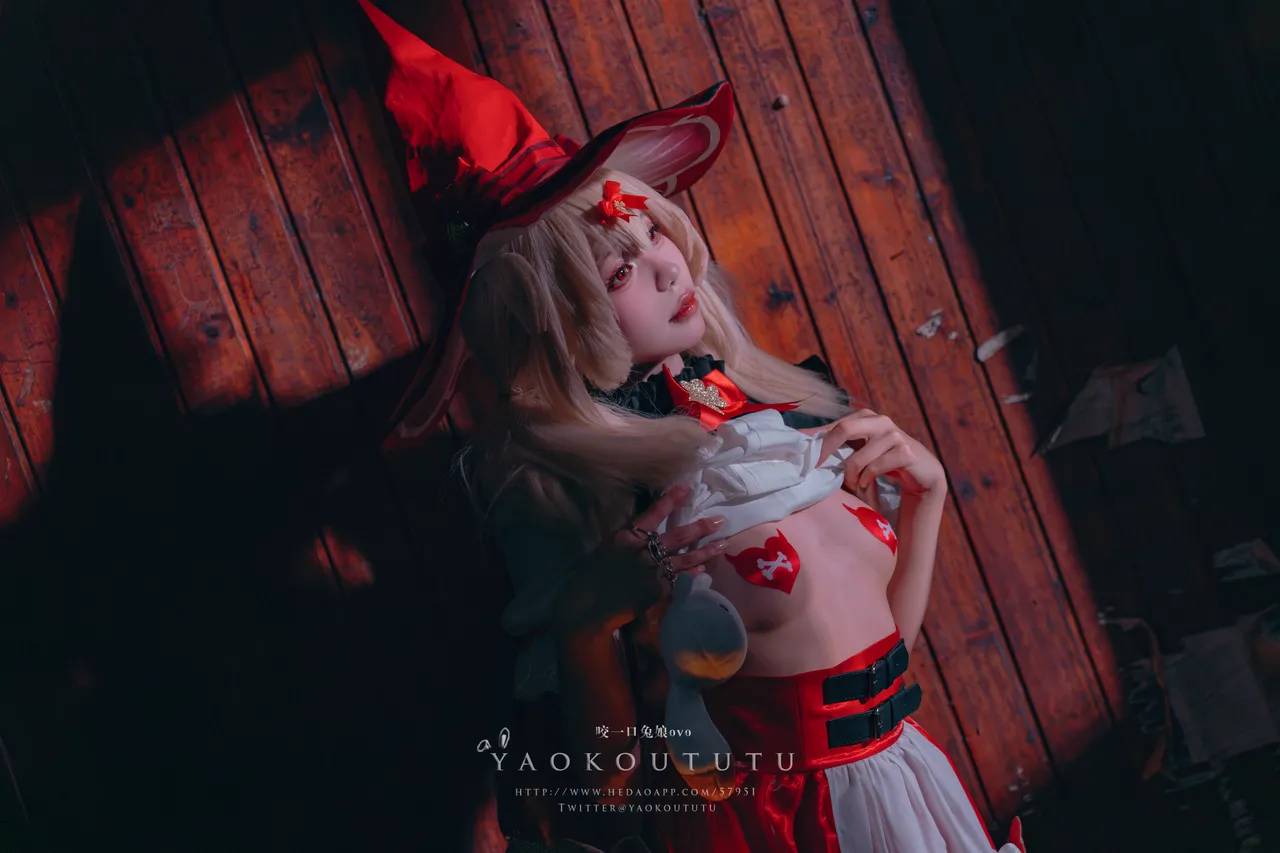 咬一口兔娘ovo -  琪花星烛·可莉  klee  genshin impac-erohere37.webp