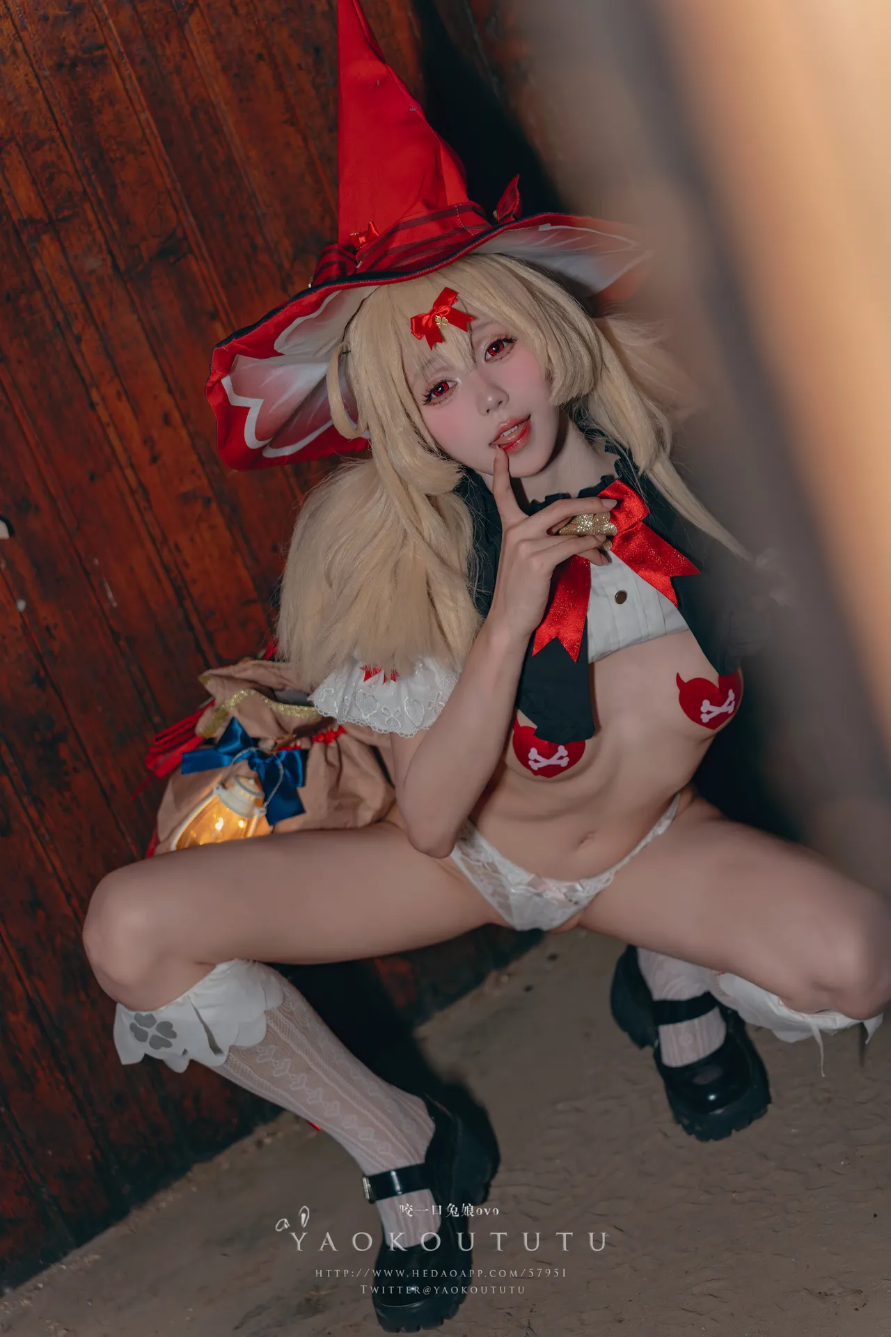 咬一口兔娘ovo -  琪花星烛·可莉  klee  genshin impac-erohere56.webp