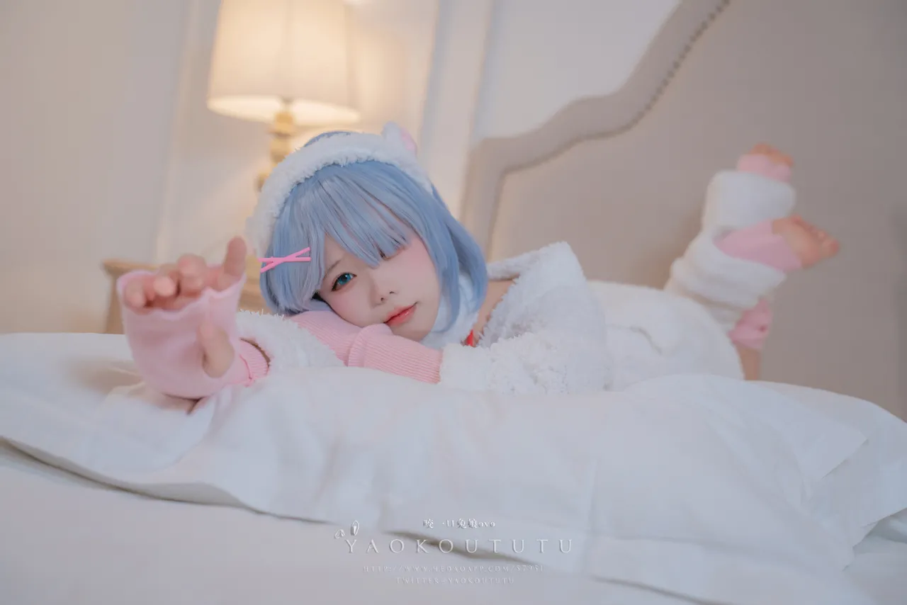 咬一口兔娘ovo - 蕾姆咩咩-erohere19.webp