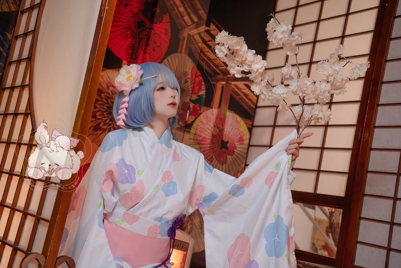 咬一口兔娘ovo - 蕾姆夏日祭-erohere10.webp