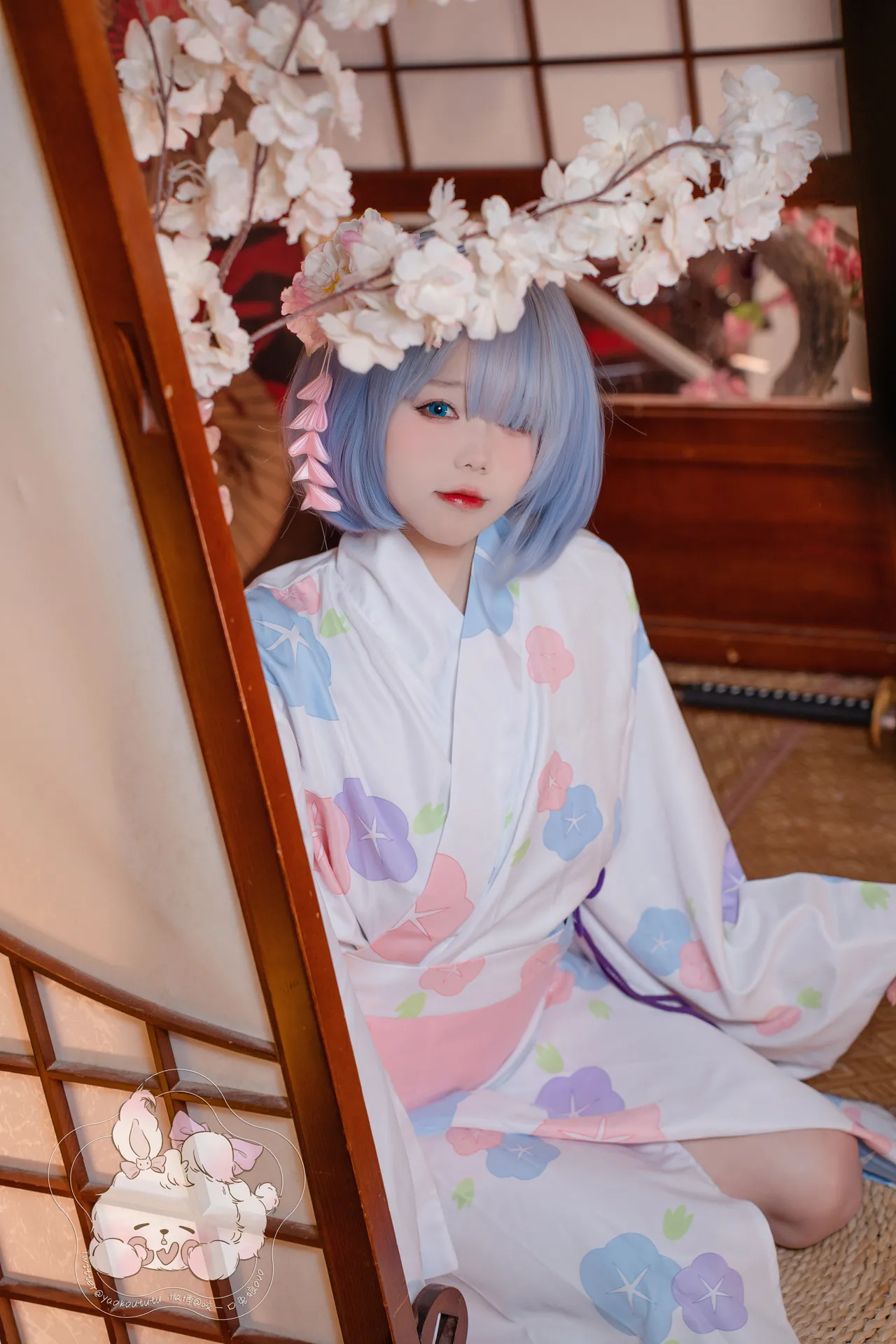 咬一口兔娘ovo - 蕾姆夏日祭-erohere11.webp