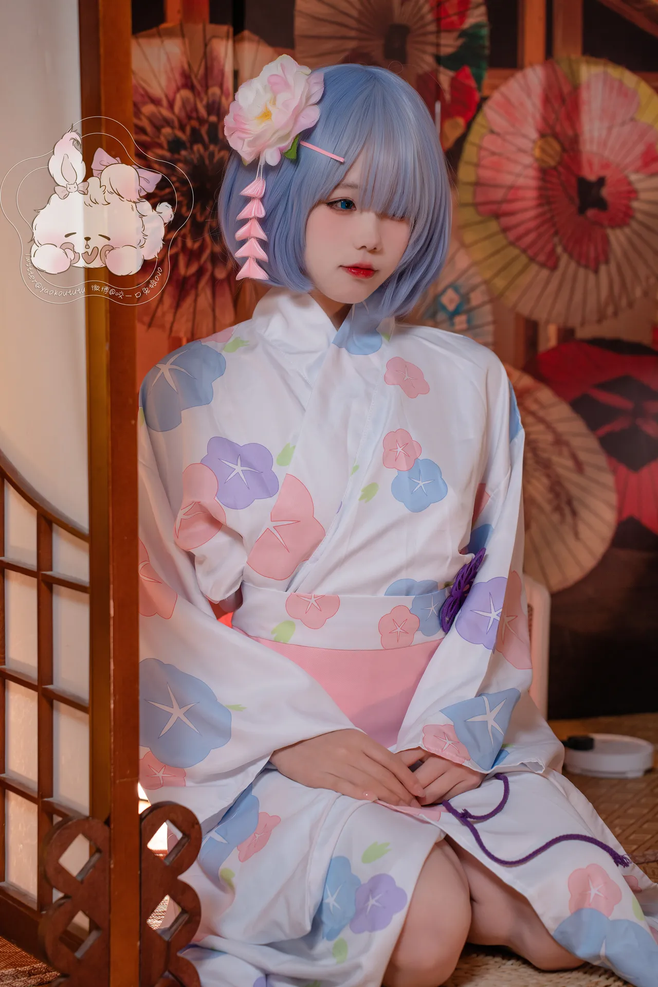 咬一口兔娘ovo - 蕾姆夏日祭-erohere9.webp