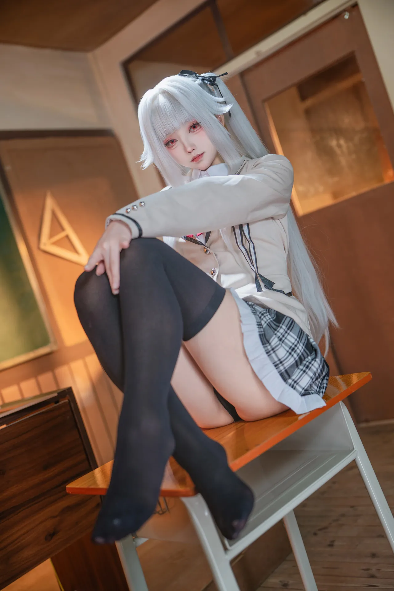 大大卷卷小卷 - 美少女万华镜 篝之雾枝 校服-erohere10.webp