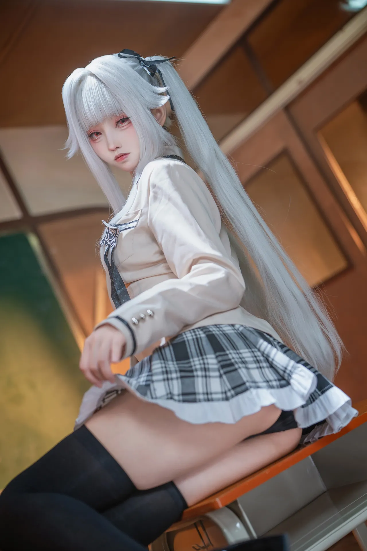 大大卷卷小卷 - 美少女万华镜 篝之雾枝 校服-erohere7.webp