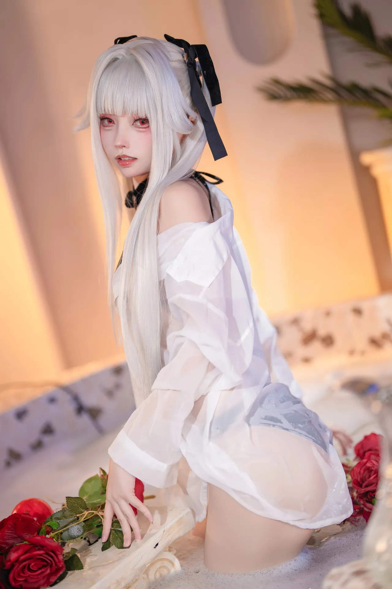 大大卷卷小卷 - 美少女万华镜 篝之雾枝 浴池-erohere16.webp