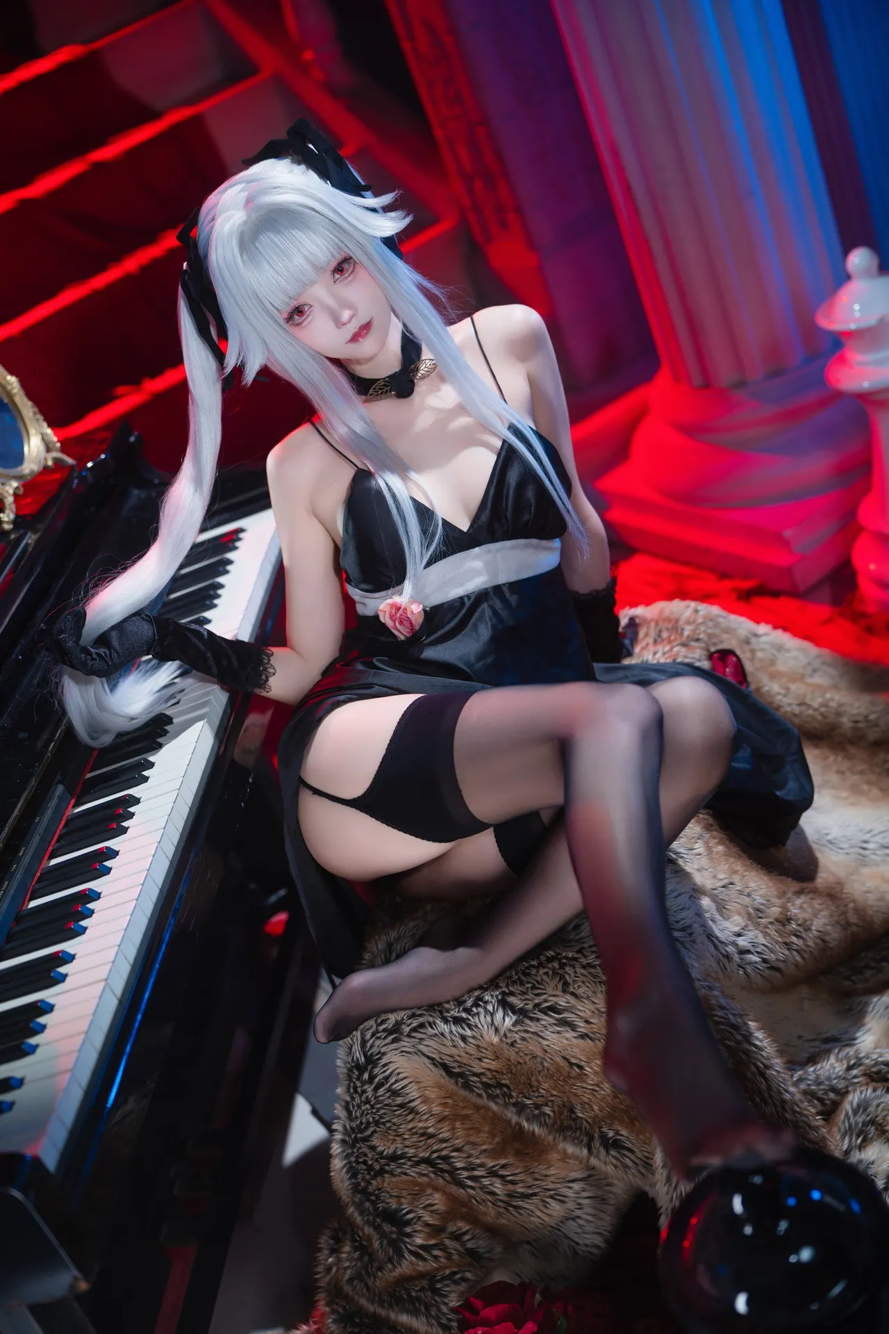 大大卷卷小卷 - 美少女万华镜 篝之雾枝 礼服-erohere13.webp