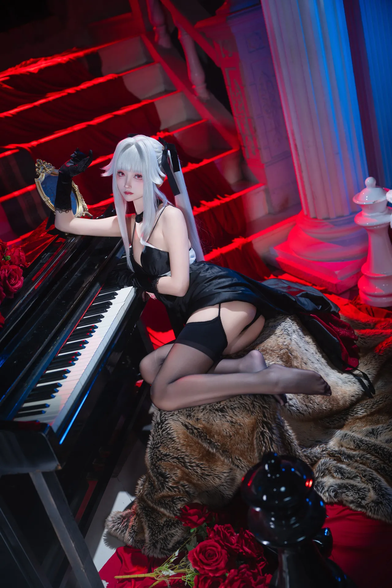 大大卷卷小卷 - 美少女万华镜 篝之雾枝 礼服-erohere15.webp