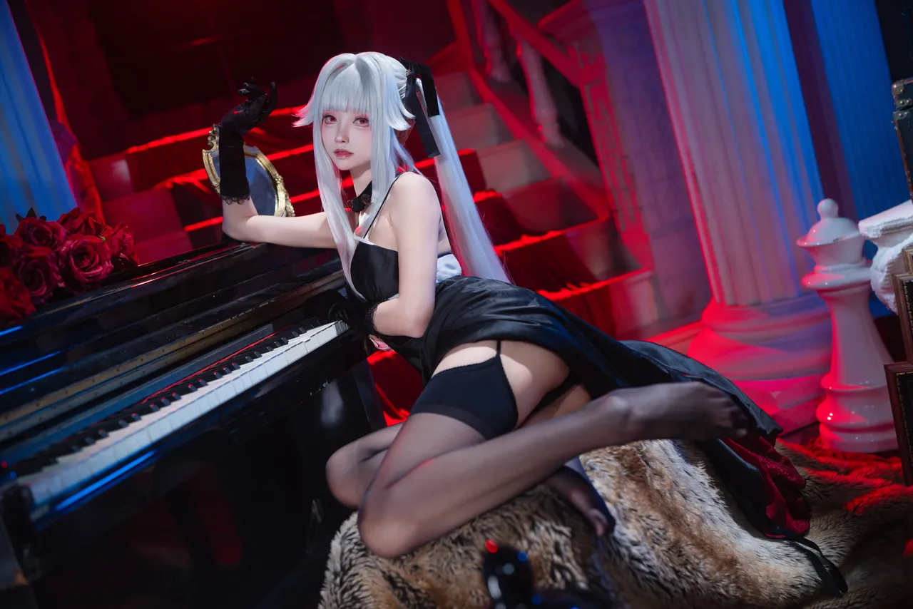 大大卷卷小卷 - 美少女万华镜 篝之雾枝 礼服-erohere16.webp