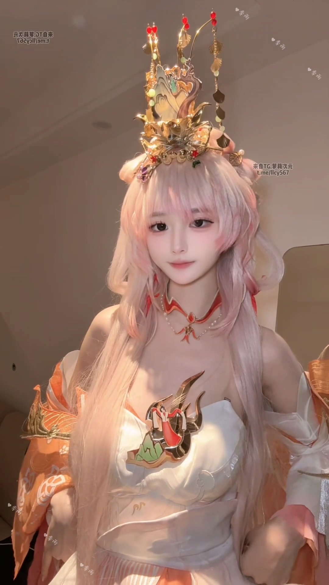 季雨COS （王者荣耀西施） 自慰 JiYu Model (Honor of Kings) Xi Shi Masturbation Cosplay Set-erohere4.jpg