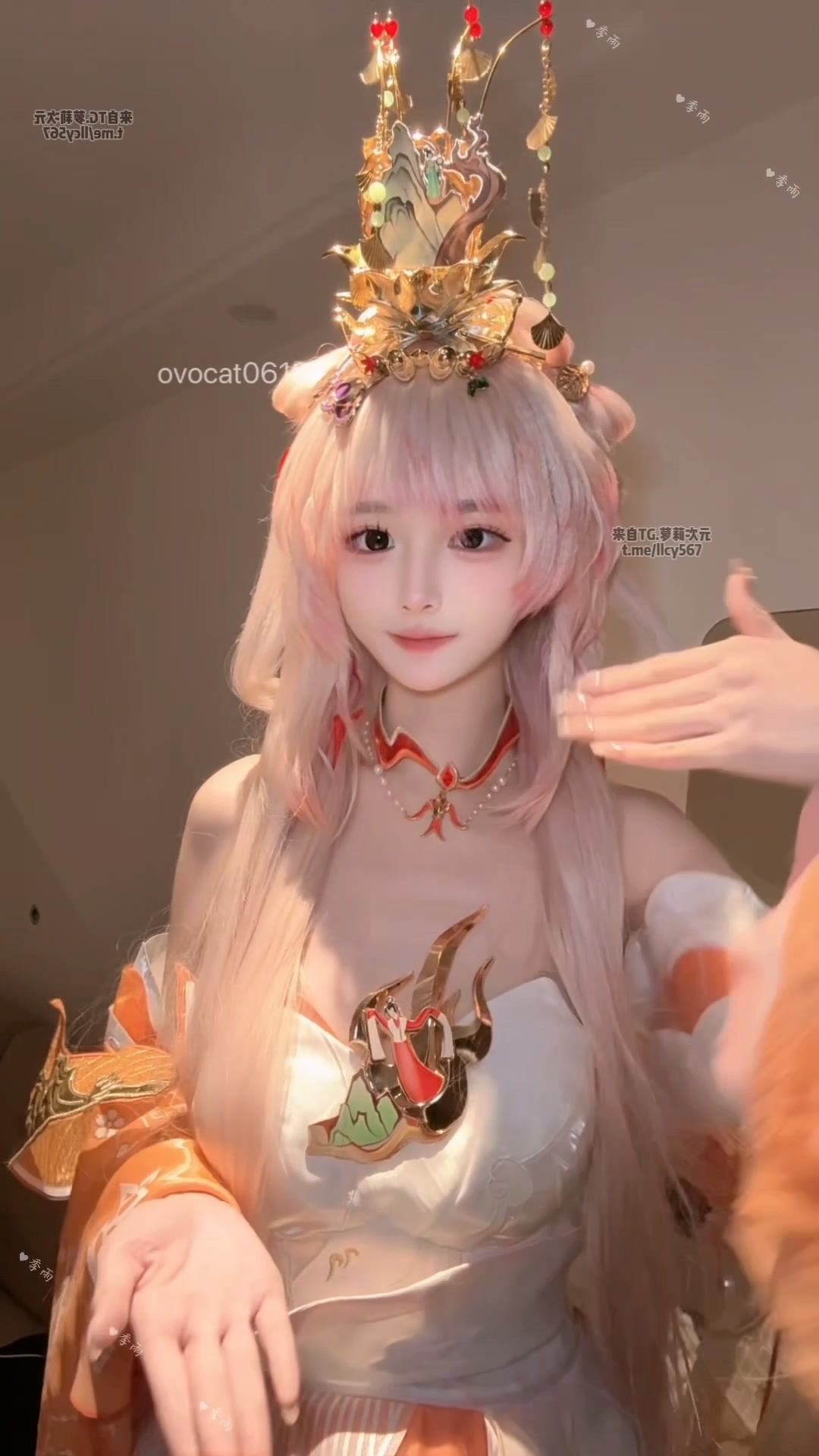 季雨COS （王者荣耀西施） 自慰 JiYu Model (Honor of Kings) Xi Shi Masturbation Cosplay Set-erohere5.jpg