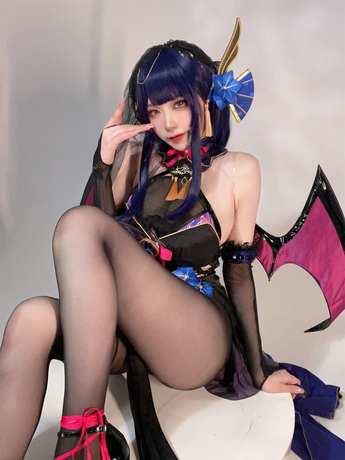 安食Ajiki 雷电将军魅魔  Genshin Impact-erohere27.jpg